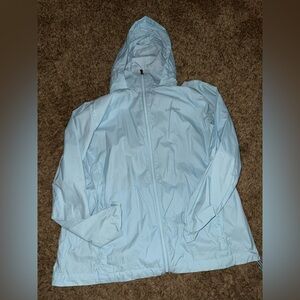 Columbia Sky Blue Puffer Jacket
